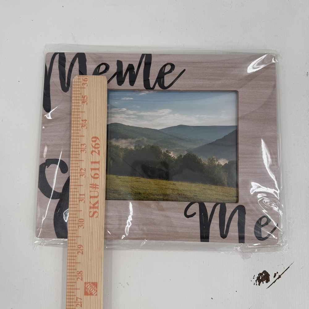 Meme & Me Picture Frame‎ 4x6 Photo Free Standing Decor Grandma - Picture 4 of 8